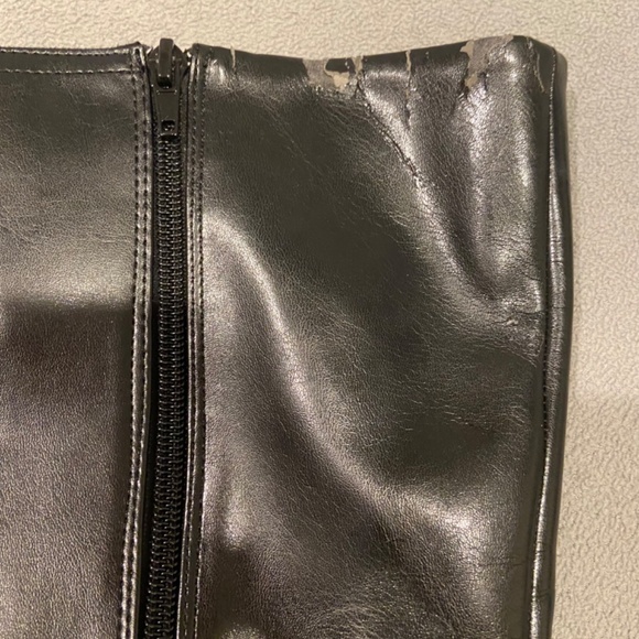 Liz Claiborne Black Knee-High Boots, Size 9, 3” Heel - Picture 4 of 10